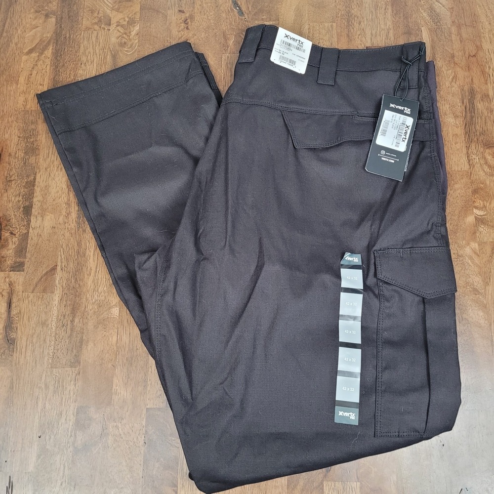Vertx Pro Men's Tactical Cargo Pants Black 42 x 32 Outdoor Police Duty NWT
